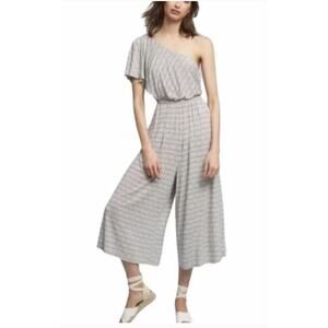 Maeve Anthropologie Jumpsuit Womens Small One Shoulder Cottage Core Beach Vibes